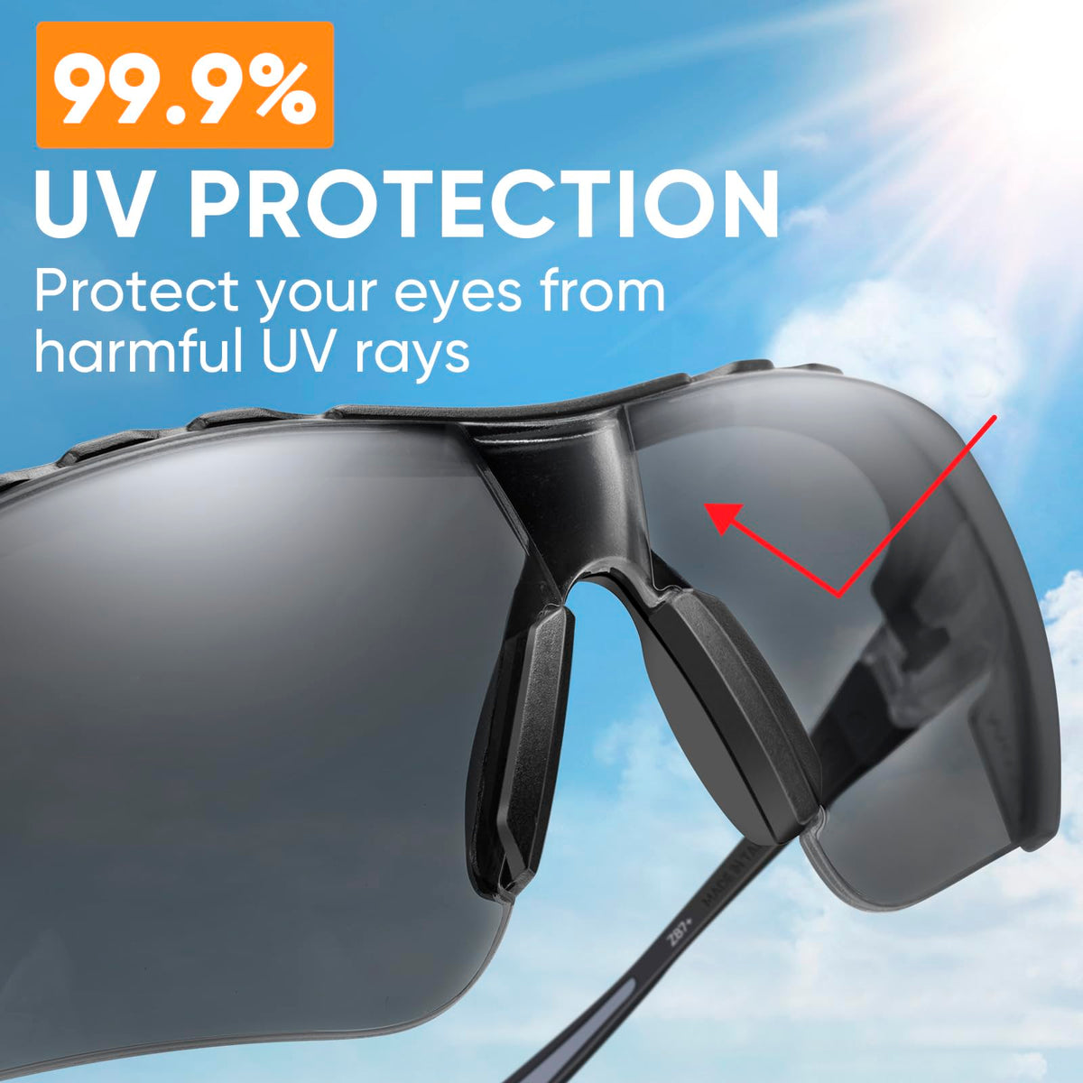 3PK Anti Fog Safety Glasses for Men & Women (3 Count)