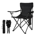 Damei century Folding Camping Chairs, for Beach, Lawn, Yard, Black