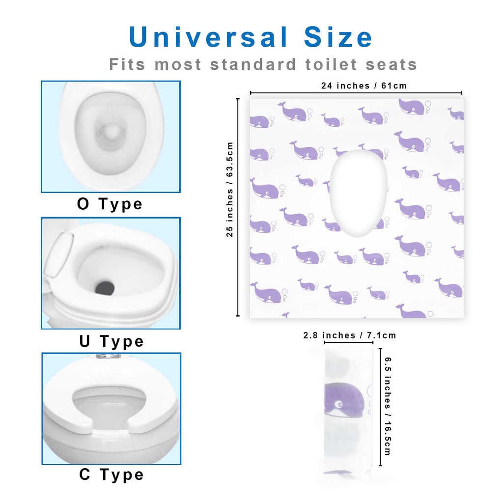 21 Pack Toilet Seat Covers Disposable