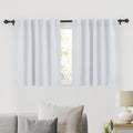 Privacy Bathroom Curtains (2 Count)