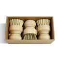 Bamboo Pot & Pan Cleaning Brush Set (3 Count)