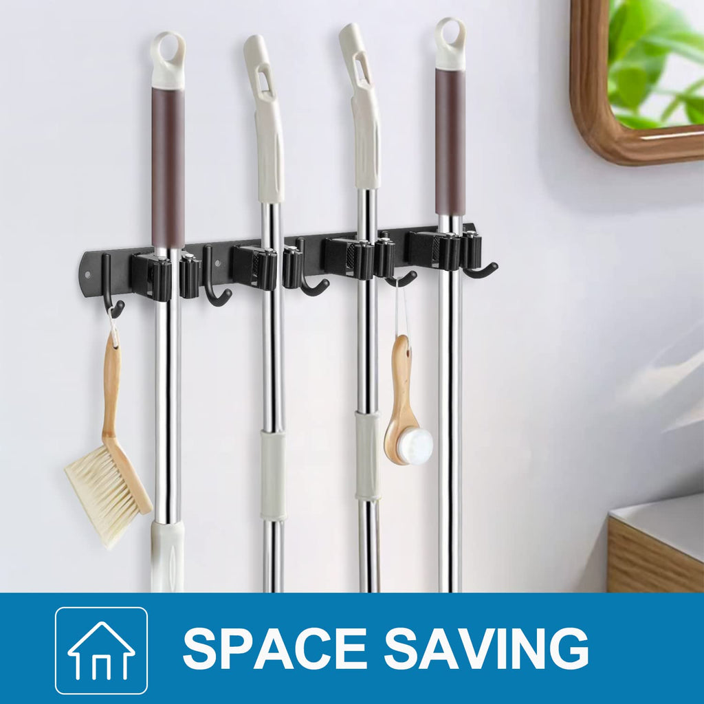Broom Holder Wall Mount