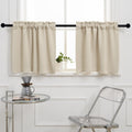 Cafe Kitchen Curtains 36 Inches Long 2 Panels (2 Count)