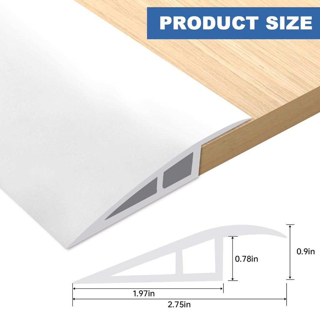 Vinyl Door Threshold Flooring Transition Strip Self Adhesive Carpet Edging Strip for Laminate Doorway Edge Threshold from 3