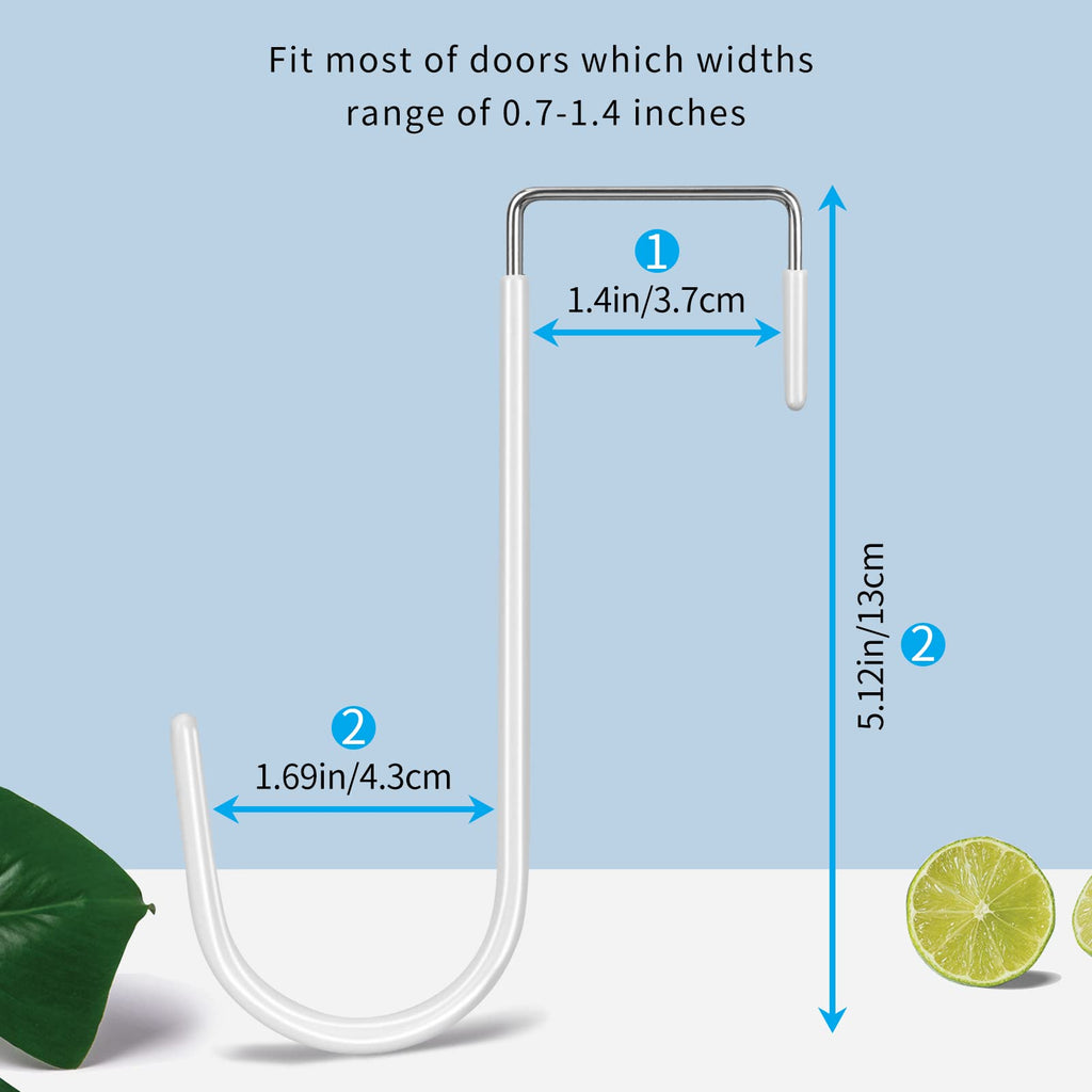 Over the Door Hooks (10 Count)
