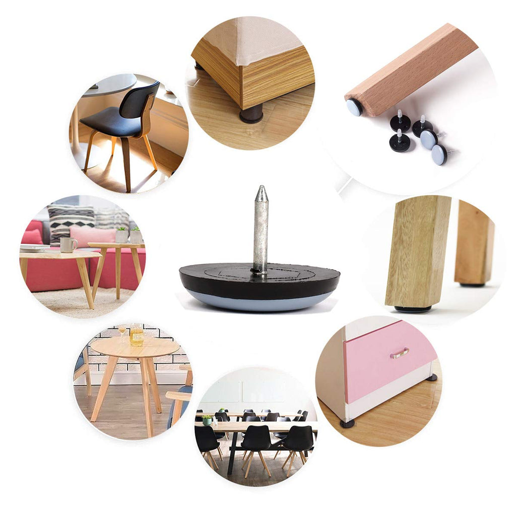 1" Nail on Furniture Sliders (24 Count)