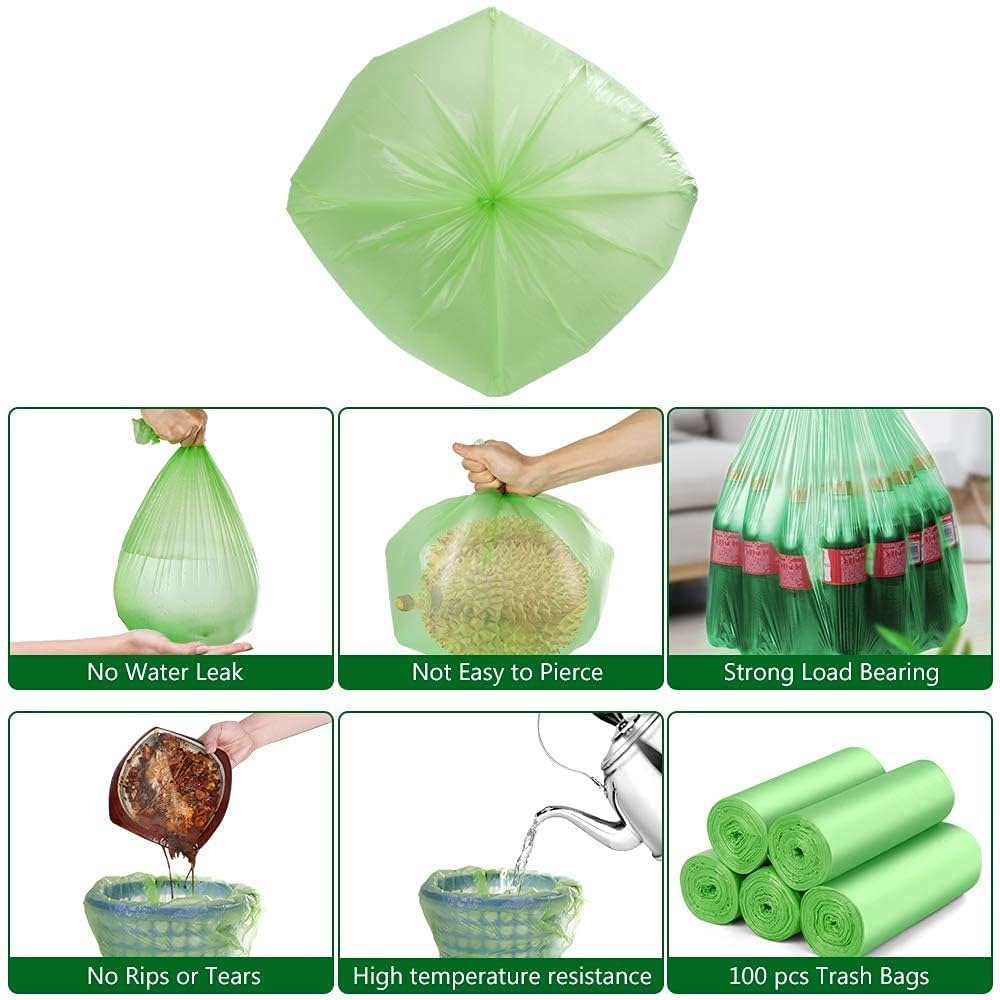 Small Trash Bags 1.2 Gallon (120 Count)
