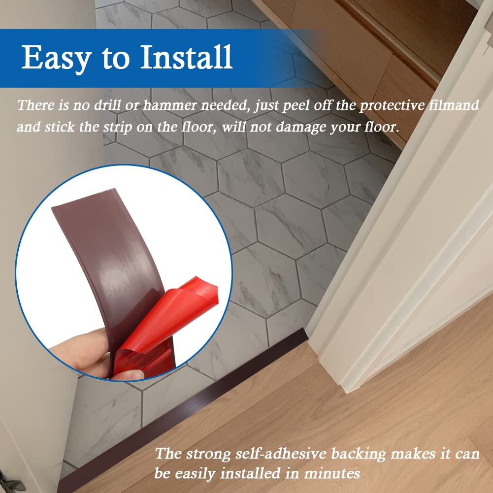 Vinyl Floor Transition Strip Self Adhesive Threshold Strip