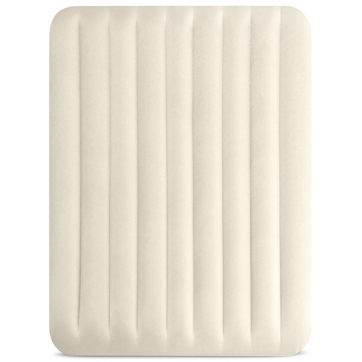 Intex 64103E Dura-Beam Standard Single-High Air Mattress: Fiber-Tech - Queen Size - 10in Bed Height - 600lb Weight Capacity - Pump Sold Separately