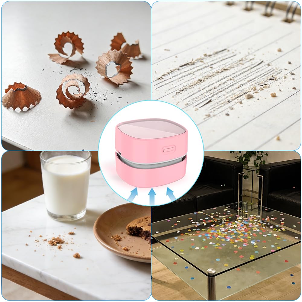 Mini Desktop Vacuum Cleaner for Table Dust
