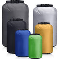 GliCraft 6 Pcs Waterproof Dry Bag Set for Kayaking & Camping(Dark)