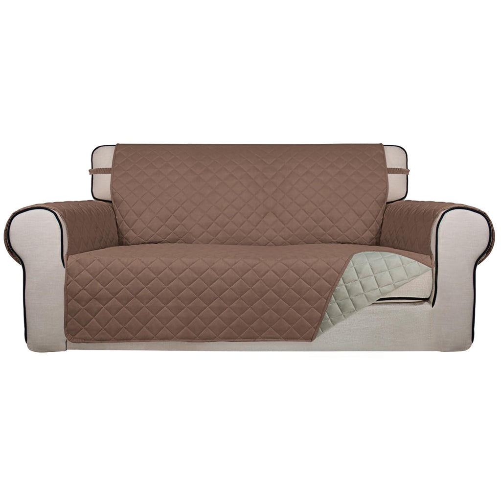 Reversible Quilted Couch Covers for Dogs Loveseat Sofa Cover 54"