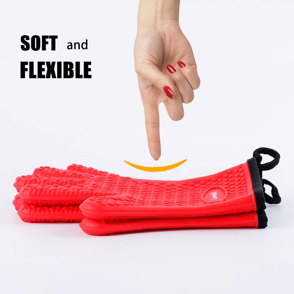 Silicone Oven Mitts Gloves