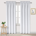 Blackout Curtains for Bedroom Living Room 42 x 84 Inch Long 2 Panels (2 Count)