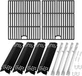 BQMAX Grill Replacement Parts for Nexgrill 4 Burner 720-0830X, Grill Grate, Grill Burner and Heat Plates for Nexgrill Replacement Parts, Grill Parts Kit for Nexgrill 720-0830X Replacement Parts
