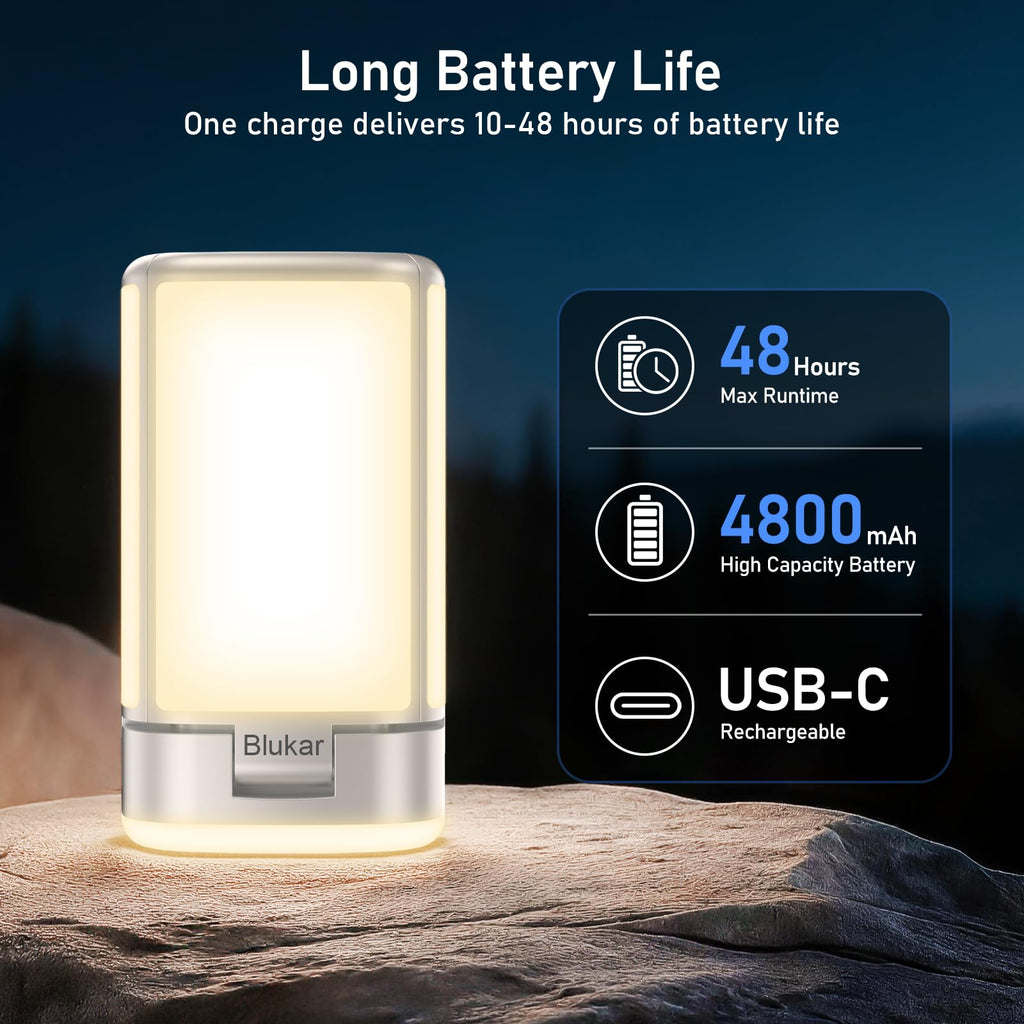Blukar 116-LED Rechargeable Camping Lantern | Portable Light