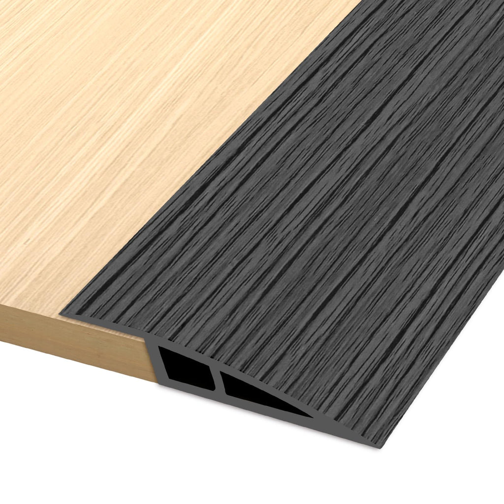 Vinyl Door Threshold Flooring Transition Strip Self Adhesive Carpet Edging Strip for Laminate Doorway Edge Threshold from 2 (10 Foot)