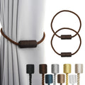 Magnetic Curtain Tiebacks Holdbacks Decorative Tie Backs for Windows Porlau (2 Count)