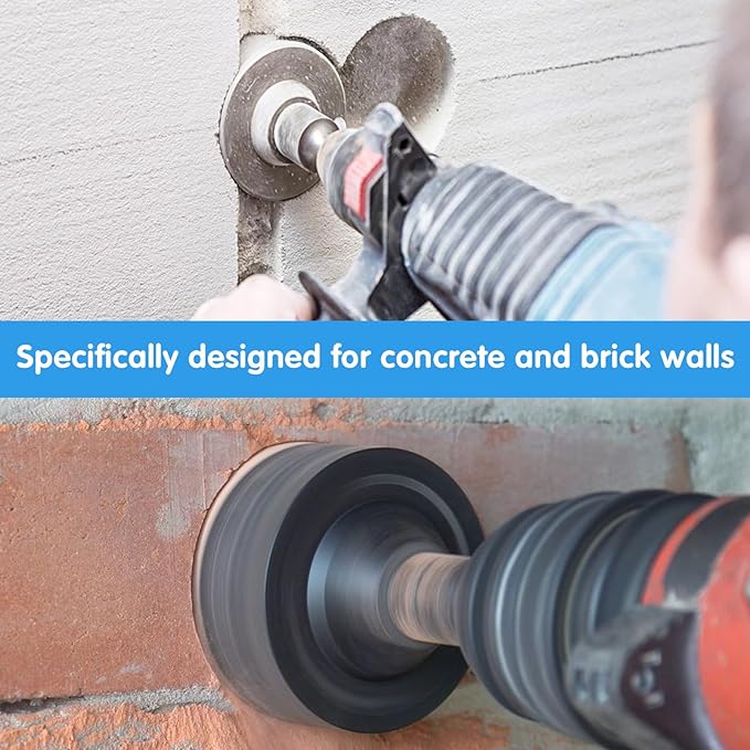 Starlink Cable Installation kit for 5/8 inch Wall Hole,starlink min Cable Routing kit Wall Cable Pass Through Routing Tool Wall Grommets Accessories Special Design for Concrete and Brick Wall(White)