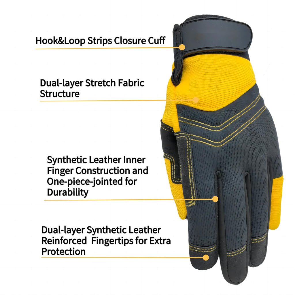 2 Pairs Outdoor Work Gloves