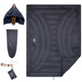 iClimb 3M Thinsulate Insulation Warm Blanket (Dark Grey, 1 lb)