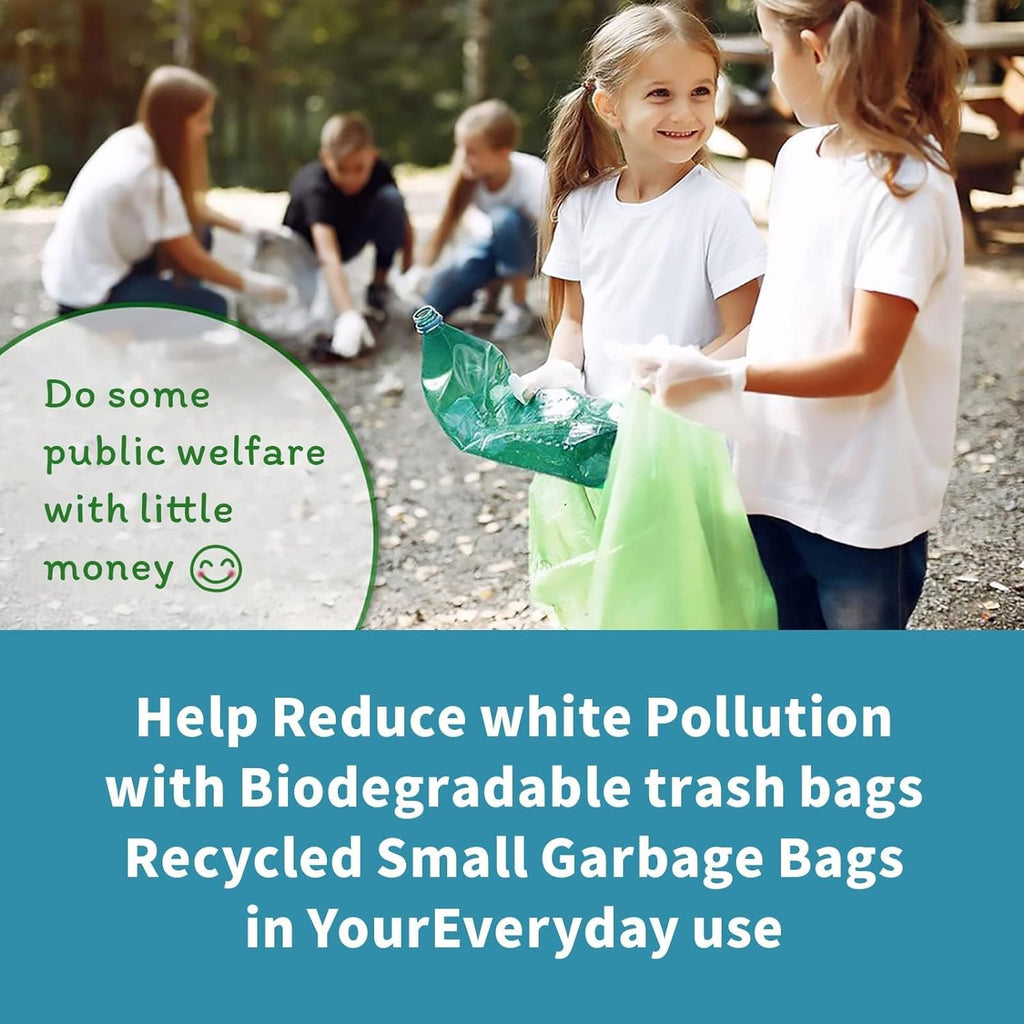 Small Trash Bags 1.2 Gallon (120 Count)