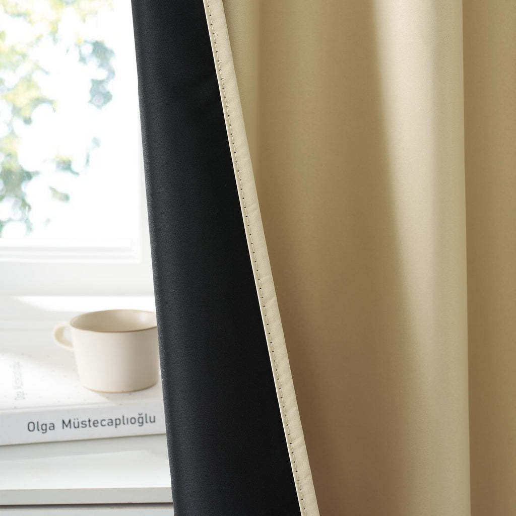 Bedroom Blackout Curtains 72 inches Long (2 Count)
