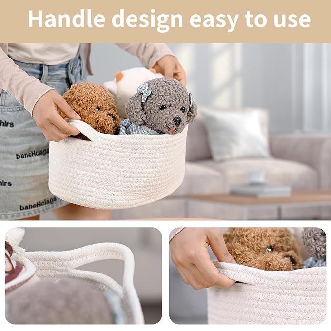 Happyiren Woven Empty Gift Basket with Handles – Perfect for Graduation, Teacher Appreciation, Birthdays & Special Occasions, Black Decorative Storage Container for Gifts, Toys, or Essentials