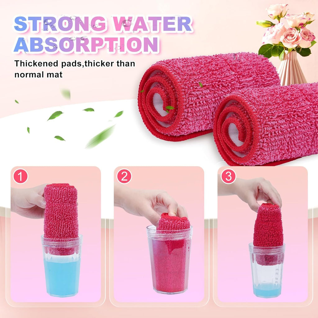 2 Pack Replacement Mop Pads Compatible with Reveal Spray Mop (2 Count)
