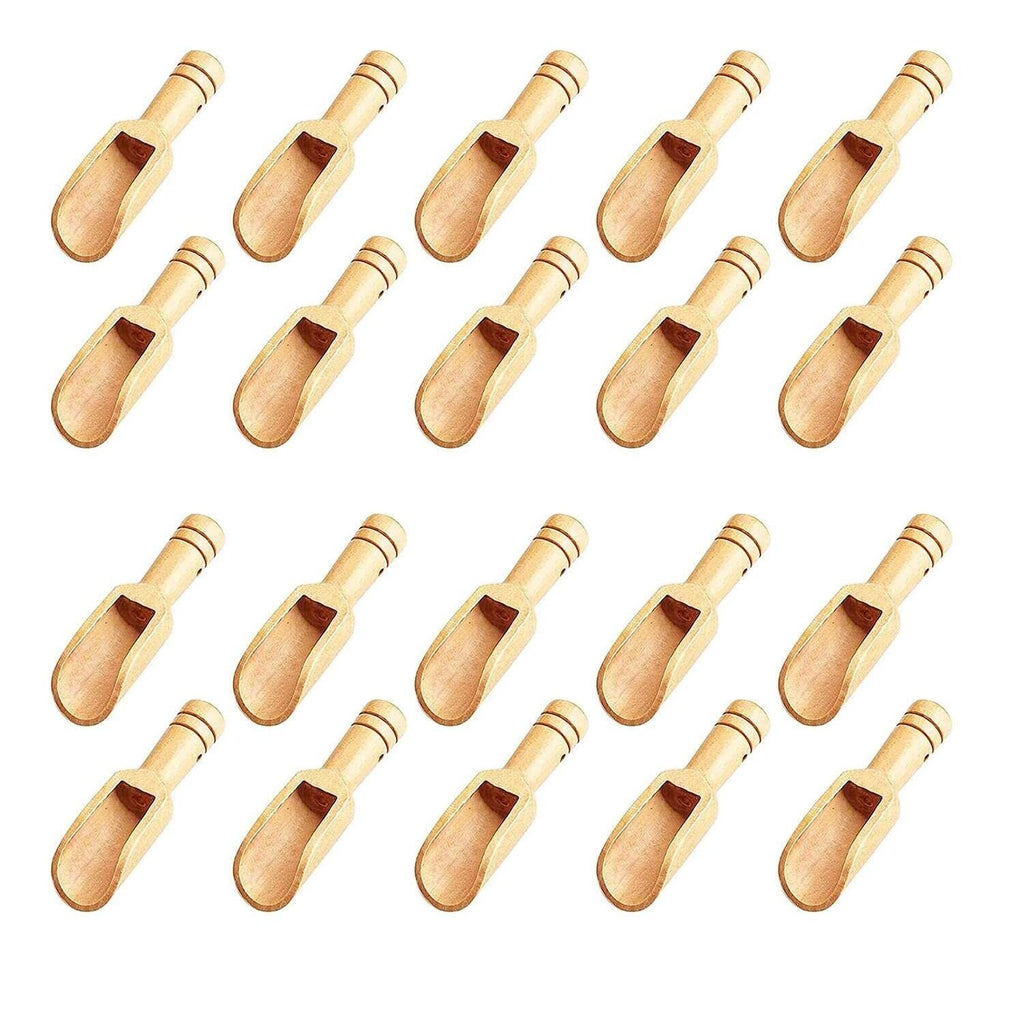 20pc Mini Wooden Spoons (20 Count)