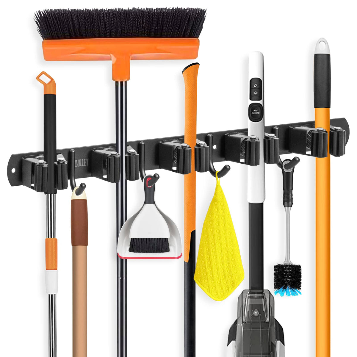 Broom Holder Wall Mount
