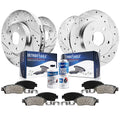 Detroit Axle - Brake Kit for 97-04 Buick Regal 02-04 Venture 04-05 Century 97-03 Pontiac Grand Prix 98-02 Intrigue Replacement F