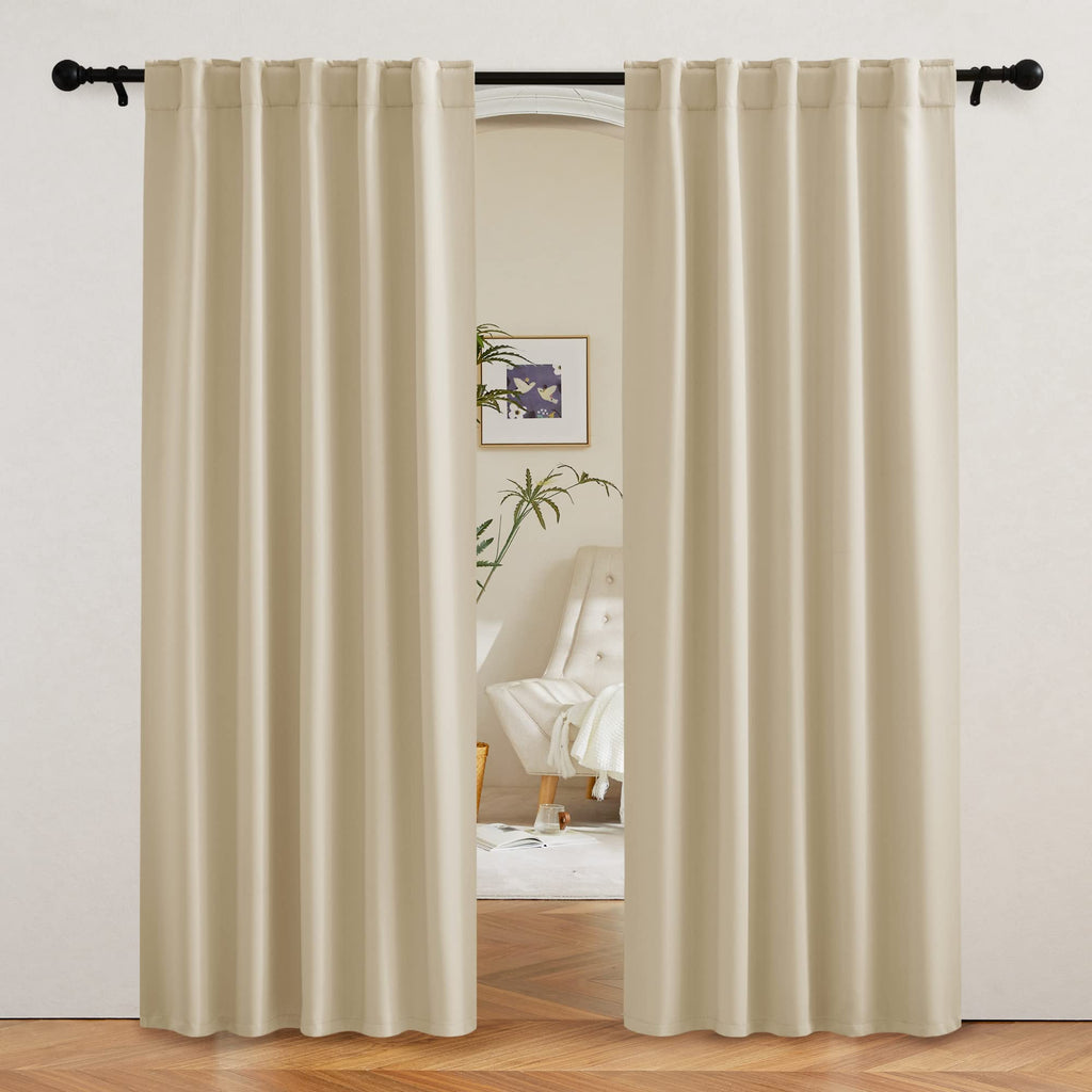 Curtains 80 inches Long for Bedroom Living Dining Room