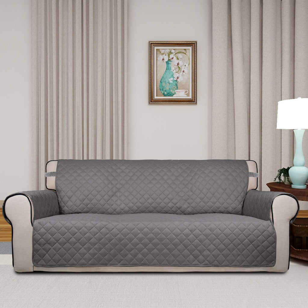 Reversible Quilted Couch Covers for Dogs Oversized Sofa Cover 78”