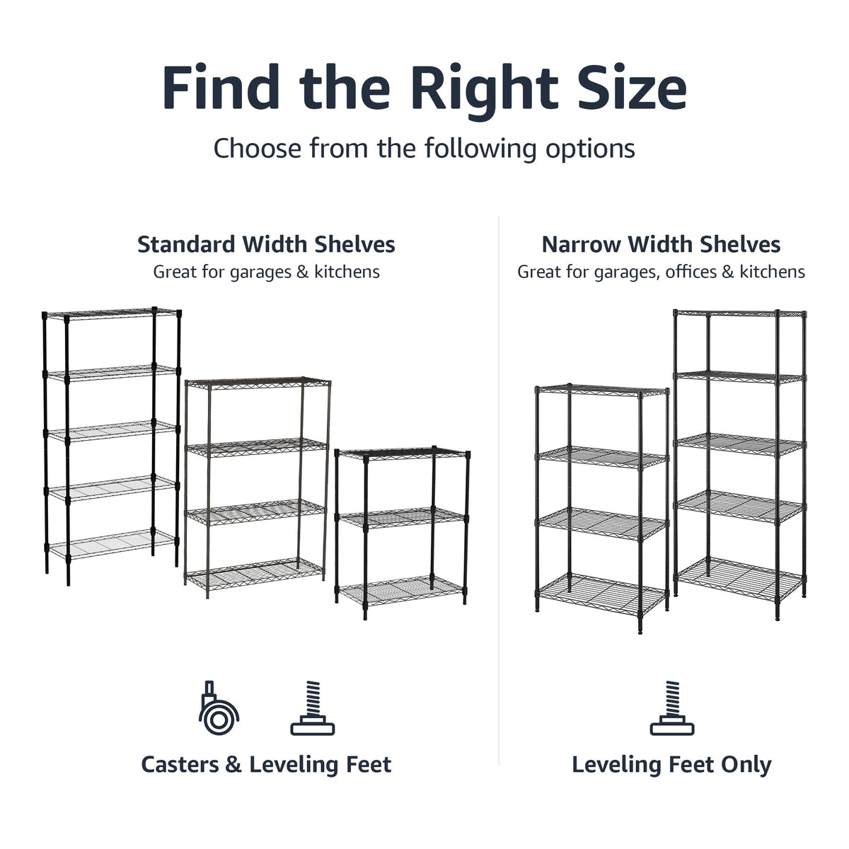 4 Shelf Heavy Duty Garage Shelving Storage Unit on 3" Wheel Casters