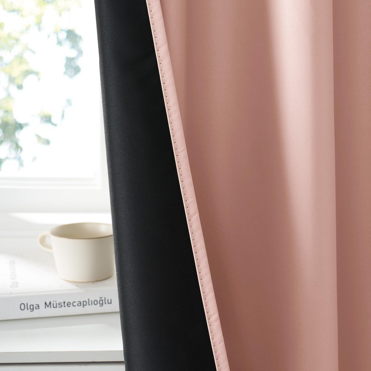 100% Blackout Basement Curtains 30 inches Long (2 Count)