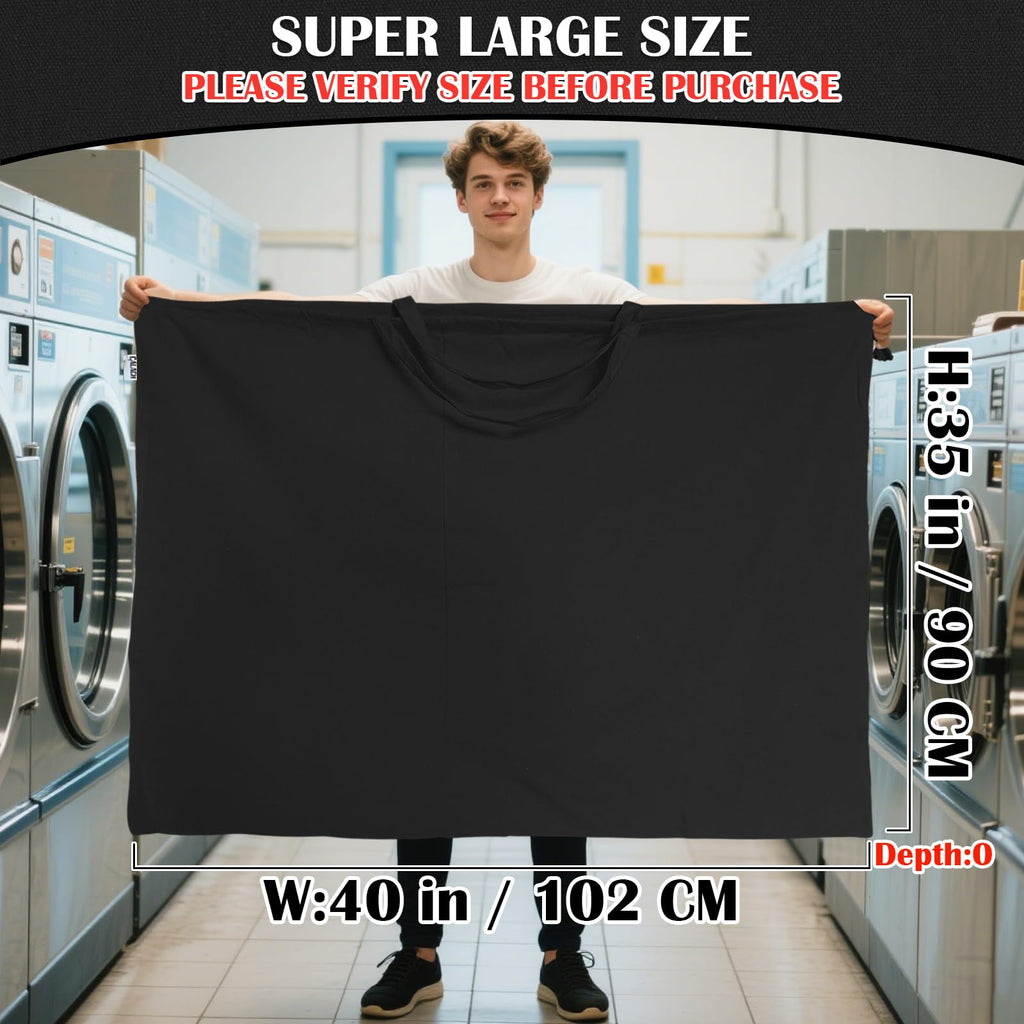 Canvas Laundry Bag 40"W x35"H