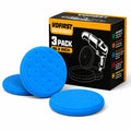 Polishing Pad 6.5 Inch 3 Pack Blue Foam Buffing Pads for Car Detailing (3 Count)
