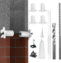 Starlink Cable Installation kit for 5/8 inch Wall Hole,starlink min Cable Routing kit Wall Cable Pass Through Routing Tool Wall Grommets Accessories Special Design for Concrete and Brick Wall(White)