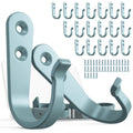 20 Pack Coat Hooks for Hanging (20 Count)