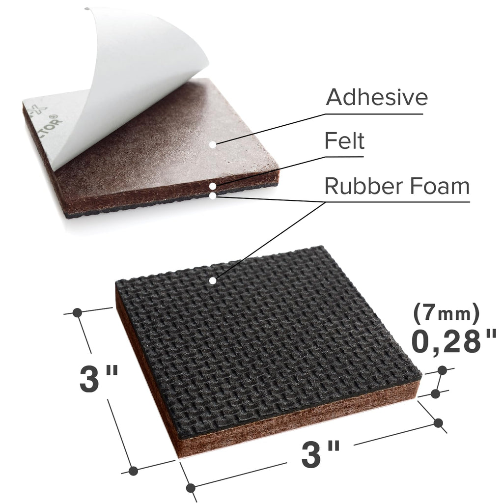 Non Slip Furniture Pads (12 Count)