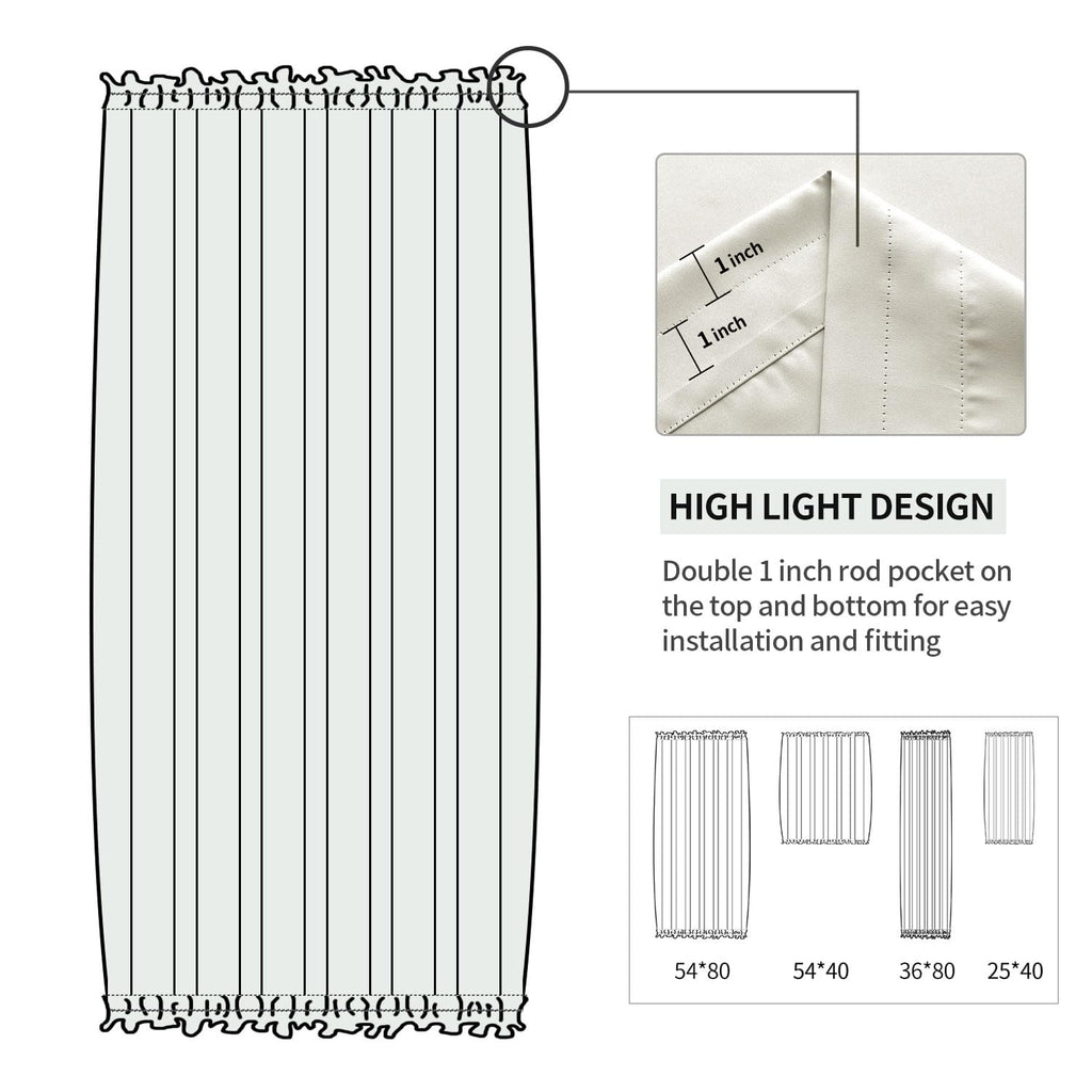 French Door Curtains