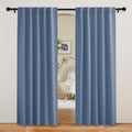 Blackout Curtains 80 inches Long for Bedroom Living Dining Room (2 Count)