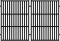 GGC 18.75" Grill Grates for Weber Genesis ii E-310, E-315, E-325, E330, E335, S-310, S-335, S-345 Genesis II LX S-340, LX E-340, 2 PCS Cast Iron Grates for Weber 66095 66802