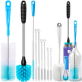 Bottle Brush Tube Cleaning Lab Set with Long Handle (11 Count)
