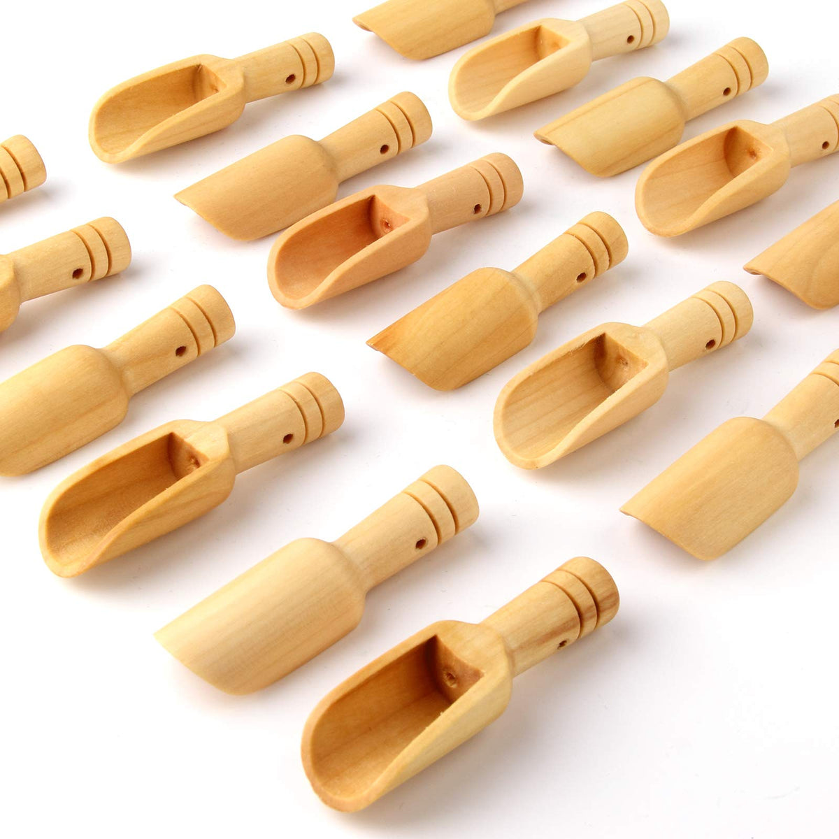 20pc Mini Wooden Spoons (20 Count)