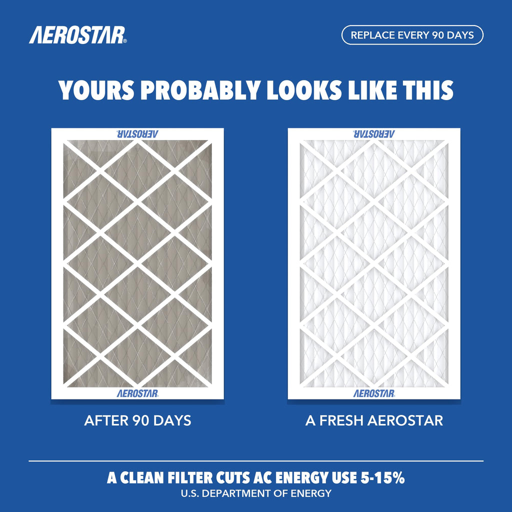 Air Filter 10x16x1 MERV 11 AC Filter (6 Count)