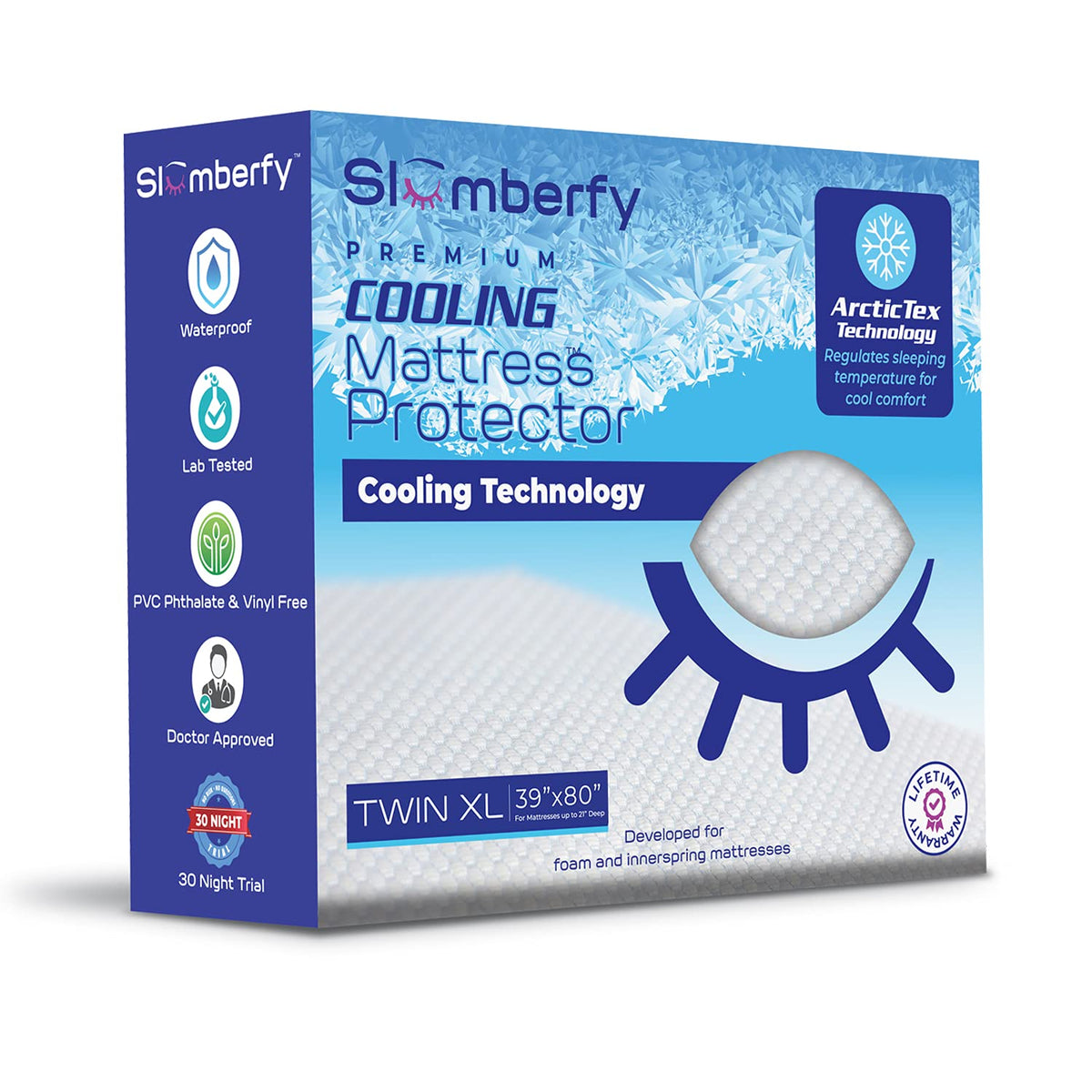 Twin XL Cooling Hypoallergenic Mattress Protector