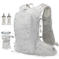 IX INOXTO Running Hydration Vest for Men & Women - 3L Water Backpack for Trail Running, Marathon, Race & Hiking (Grey)