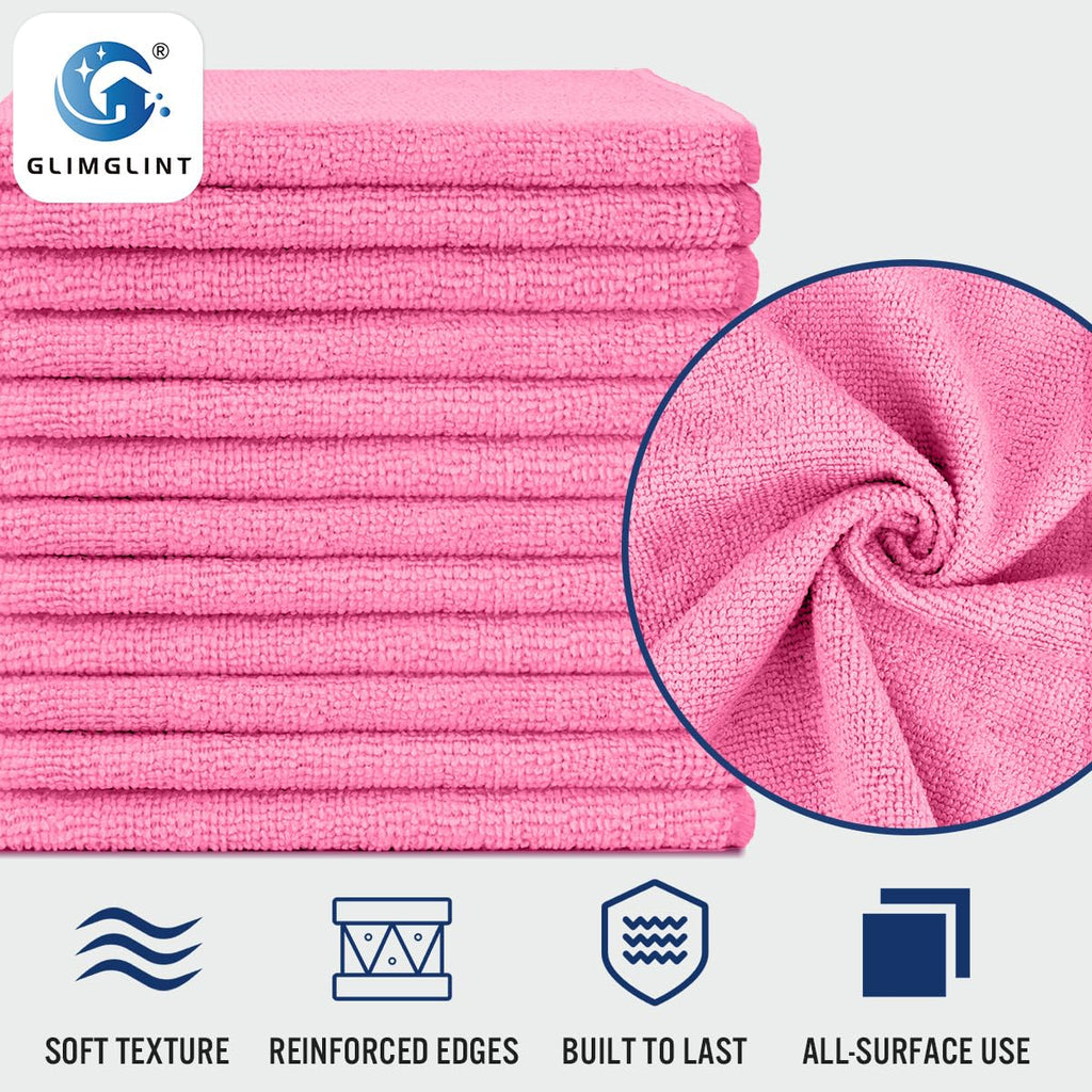 Microfiber Cleaning Cloth (12 Count)